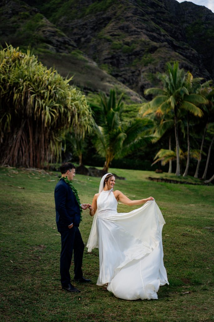 Selema and Brett's Hawaii Wedding Brides & Weddings Magazine