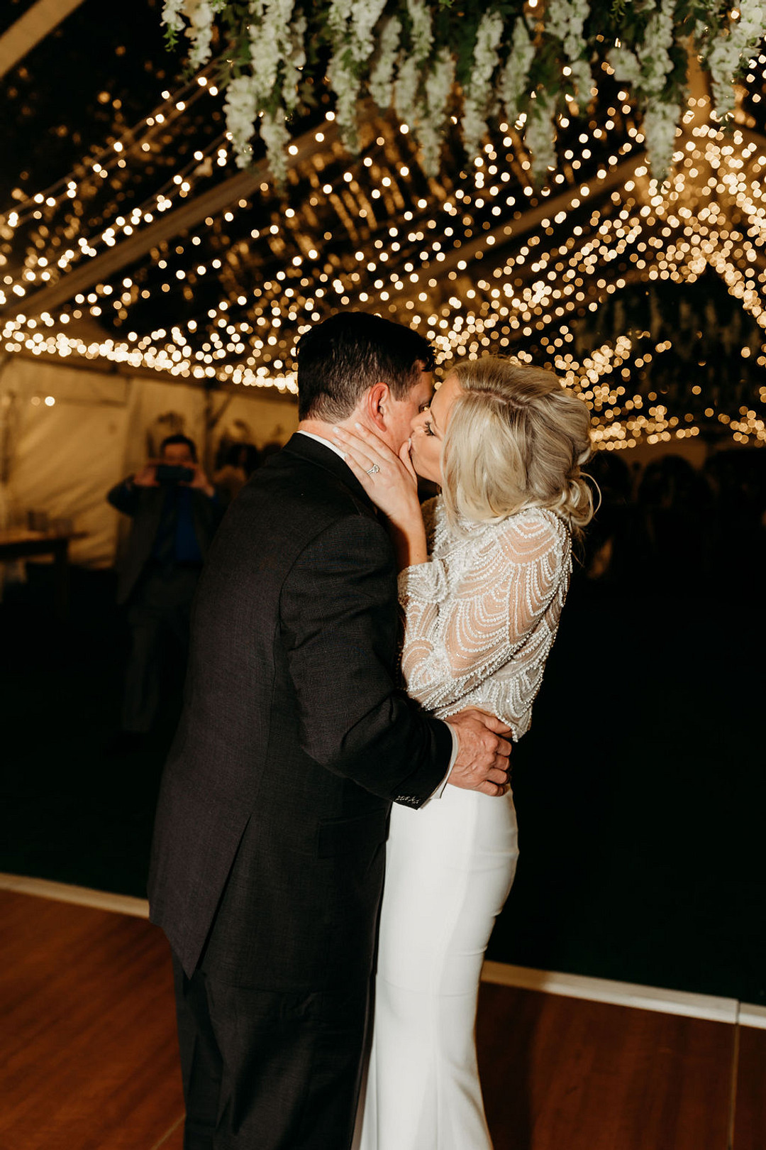 Meghan and Trey's Surprise Windy Wedding at Trey's Family's Farm ...