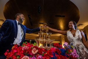 Swift_Harrell_Love & Adventure Photography_National_Harbor_Maryland_Wedding_Jess&Rodney_Reception_Sunset_Room-1229_low