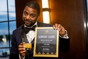 Swift_Harrell_Love & Adventure Photography_National_Harbor_Maryland_Wedding_Jess&Rodney_Reception_Sunset_Room-7764_low