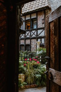 June Wedding at Hammond Castle-Gloucester Massachusetts