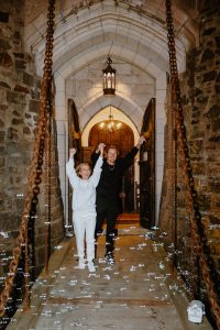 June Wedding at Hammond Castle-Gloucester Massachusetts