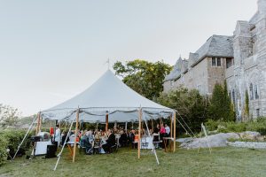 June Wedding at Hammond Castle-Gloucester Massachusetts