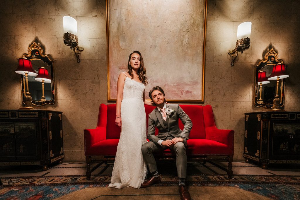 Madeline and Andrew's Wedding of Timeless Elegance at North 4th Corridor -  Brides & Weddings Magazine