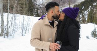 Jamie and Daniel's Surprise Winter Proposal at Big Cottonwood Canyon