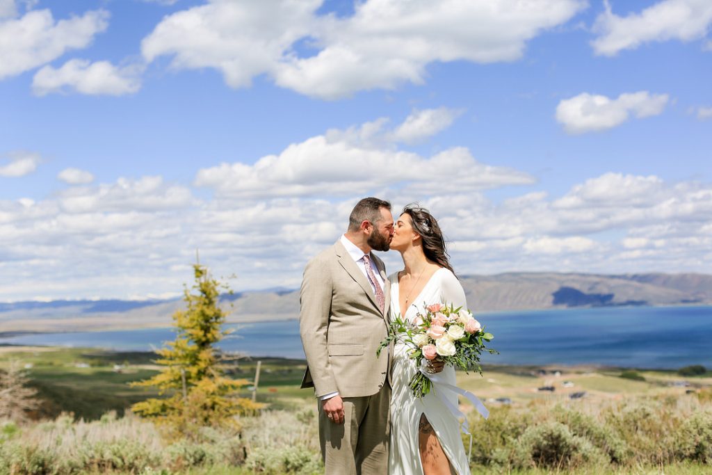 Jordan and Alex's Lakeside Wedding in the Luxurious Skybridge at Bear Lake
