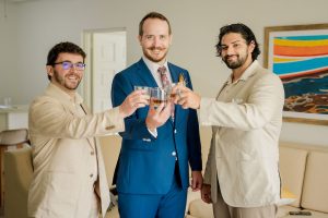 Natalie and Donovan's Tropical Beach Wedding in Playa Flamingo Resort