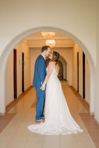 Natalie and Donovan's Tropical Beach Wedding in Playa Flamingo Resort