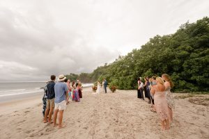 Natalie and Donovan's Tropical Beach Wedding in Playa Flamingo Resort