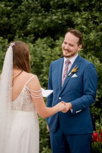 Natalie and Donovan's Tropical Beach Wedding in Playa Flamingo Resort