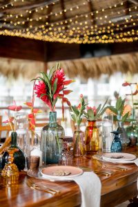 Natalie and Donovan's Tropical Beach Wedding in Playa Flamingo Resort