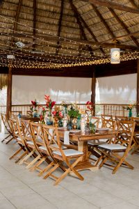 Natalie and Donovan's Tropical Beach Wedding in Playa Flamingo Resort
