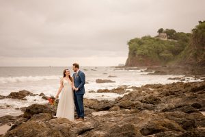 Natalie and Donovan's Tropical Beach Wedding in Playa Flamingo Resort
