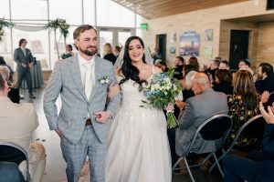 Rachel and Mike's Romantic and Emotional Wedding at Hilton Garden Inn