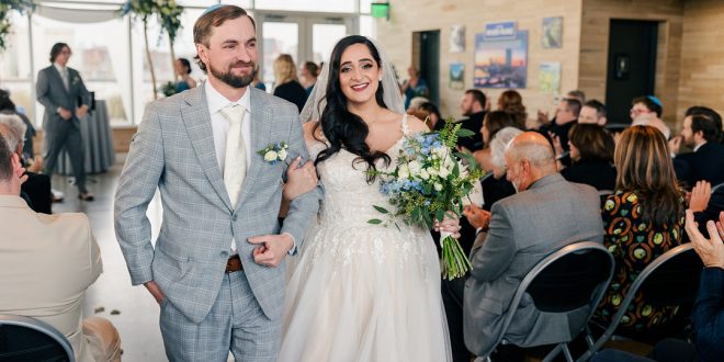 Rachel and Mike's Romantic and Emotional Wedding at Hilton Garden Inn