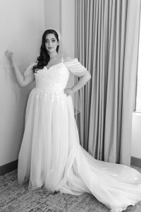 Rachel and Mike's Romantic and Emotional Wedding at Hilton Garden Inn