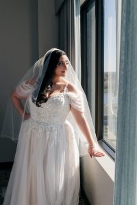 Rachel and Mike's Romantic and Emotional Wedding at Hilton Garden Inn