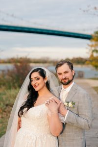 Rachel and Mike's Romantic and Emotional Wedding at Hilton Garden Inn