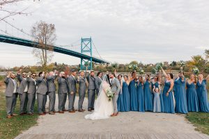 Rachel and Mike's Romantic and Emotional Wedding at Hilton Garden Inn
