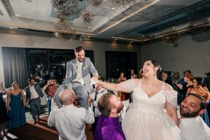 Rachel and Mike's Romantic and Emotional Wedding at Hilton Garden Inn