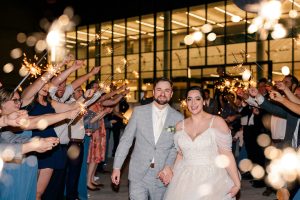 Rachel and Mike's Romantic and Emotional Wedding at Hilton Garden Inn