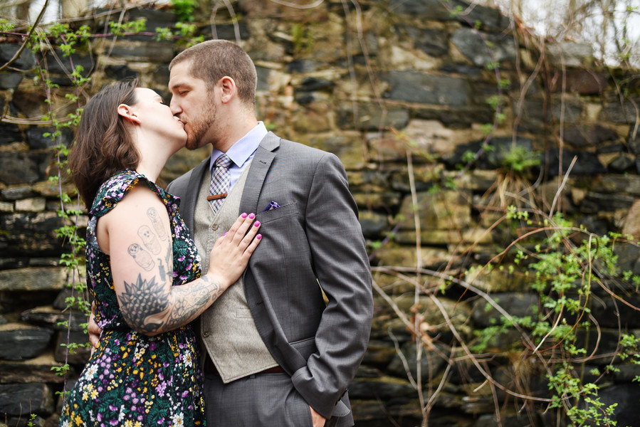 Hannah and Frank's Engagement Shoot at Lovers Leap State Park - Brides ...