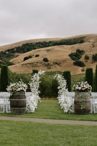 Julia and Leon's Italian Inspired Fall Wedding at Viansa Winery in Sonoma