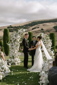 Julia and Leon's Italian Inspired Fall Wedding at Viansa Winery in Sonoma