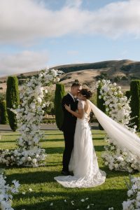 Julia and Leon's Italian Inspired Fall Wedding at Viansa Winery in Sonoma