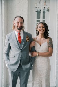 Wells_Lollar_Caitlin Wilcox Photography_historic-post-office-hampton-va-film-wedding-photographer-cailtin-wilcox-lollar-0030_low Sydney and James's DIY Boho-Themed Wedding at the Historic Post Office in Hampton
