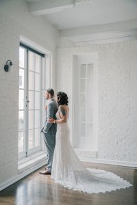Wells_Lollar_Caitlin Wilcox Photography_historic-post-office-hampton-va-film-wedding-photographer-cailtin-wilcox-lollar-0033_low Sydney and James's DIY Boho-Themed Wedding at the Historic Post Office in Hampton