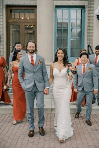 Wells_Lollar_Caitlin Wilcox Photography_historic-post-office-hampton-va-film-wedding-photographer-cailtin-wilcox-lollar-0053_low Sydney and James's DIY Boho-Themed Wedding at the Historic Post Office in Hampton