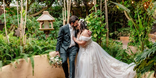 Karina and Michael's Exotic Themed Wedding at Boojum Tree Hidden Gardens