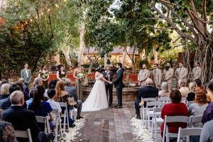 Karina and Michael's Exotic Themed Wedding at Boojum Tree Hidden Gardens