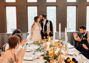 Emily + AJ Emily and AJ's Fall Wedding at the Van Dusen Mansion