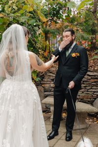 Emily + AJ Emily and AJ's Fall Wedding at the Van Dusen Mansion