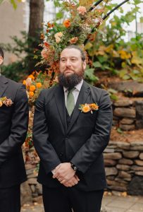 Emily + AJ Emily and AJ's Fall Wedding at the Van Dusen Mansion