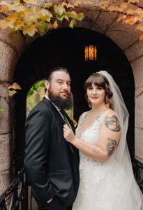 Emily + AJ Emily and AJ's Fall Wedding at the Van Dusen Mansion