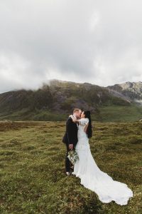 Sydney and Spencer's Elopement and Styled Shoot at Hatcher Pass