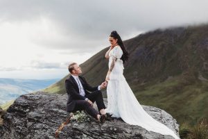 Sydney and Spencer's Elopement and Styled Shoot at Hatcher Pass