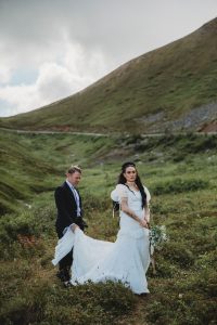 Sydney and Spencer's Elopement and Styled Shoot at Hatcher Pass