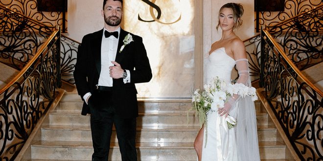 High Fashion Styled Wedding Shoot at the Luxurious Stirling Club