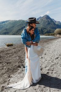Ashton and Ben's Horseback Elopement and Western Styled Shoot in the Alaskan Mountains