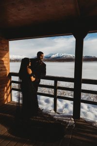 Jarad_Jarad_Roam to Wed, LLC_roamtowed-6_low Ivelize and Abdel's Gothic Elopement and Vow Renewal in the Alaskan Mountains