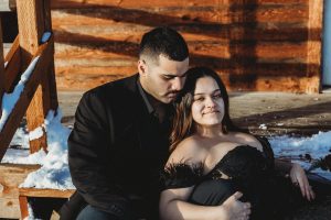 Jarad_Jarad_Roam to Wed, LLC_roamtowed-30_low Ivelize and Abdel's Gothic Elopement and Vow Renewal in the Alaskan Mountains
