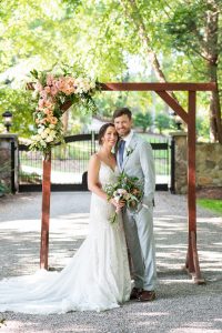 Laurel and Joel’s Sunset Mountain Top Wedding at Hawkesdene