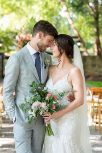 Laurel and Joel’s Sunset Mountain Top Wedding at Hawkesdene