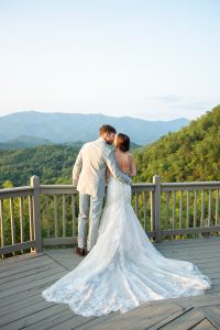 Laurel and Joel’s Sunset Mountain Top Wedding at Hawkesdene