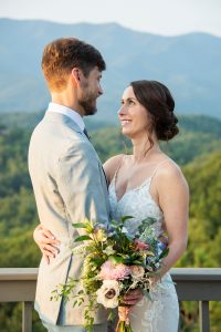 Laurel and Joel’s Sunset Mountain Top Wedding at Hawkesdene
