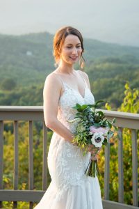 Laurel and Joel’s Sunset Mountain Top Wedding at Hawkesdene